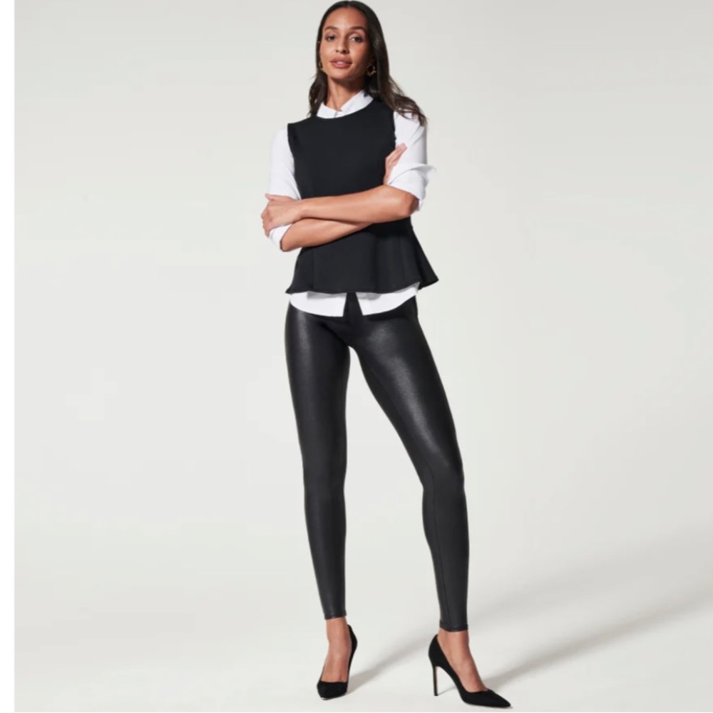 Spanx Faux Leather Leggings